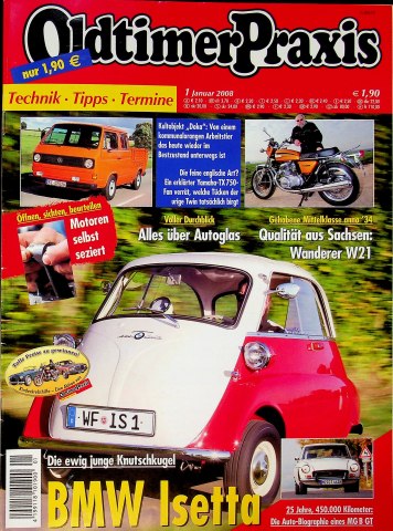 Deckblatt Oldtimer Praxis (01/2008)
